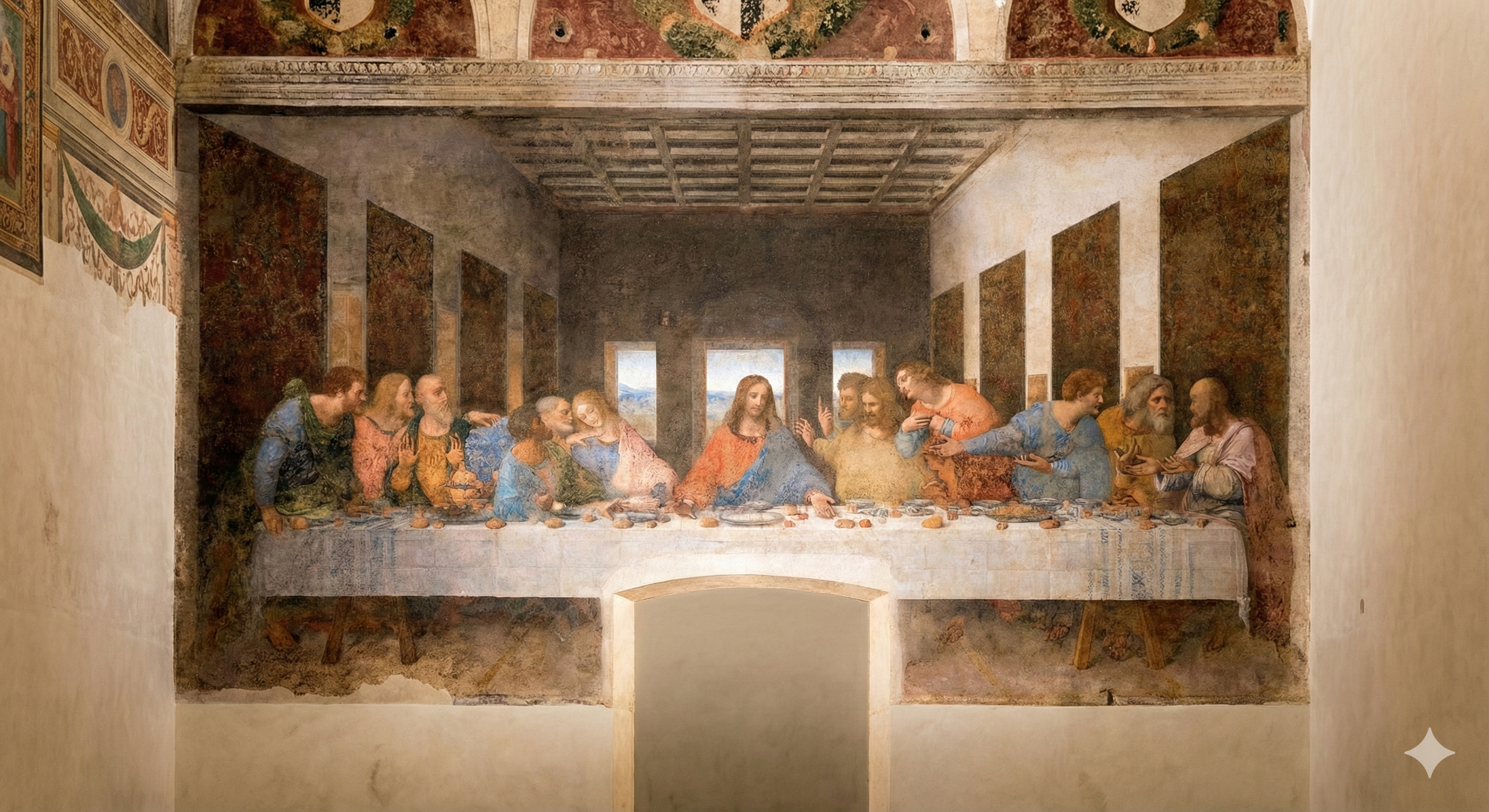 The Last Supper by Leonardo da Vinci