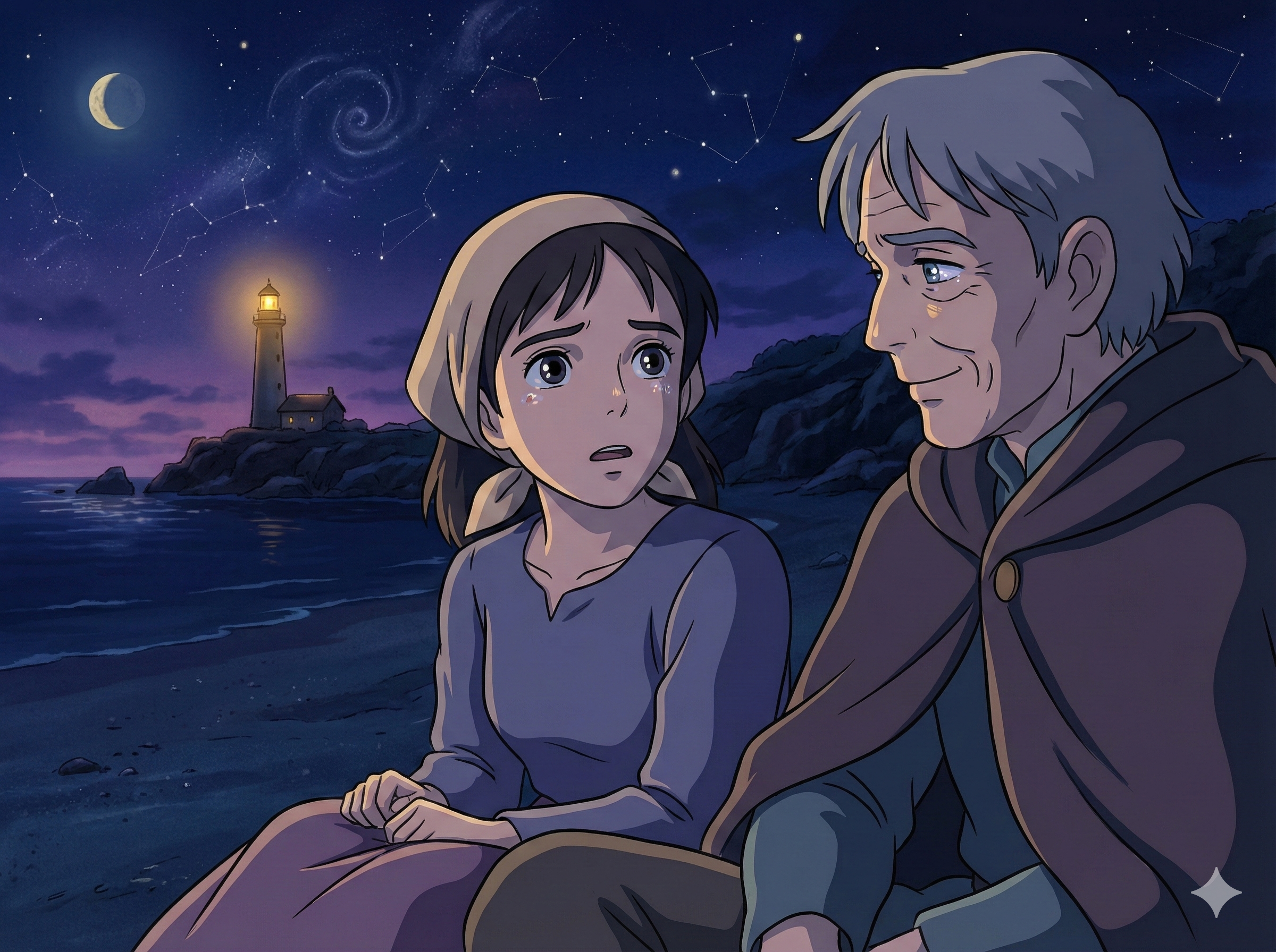 The old keeper meets the young apprentice